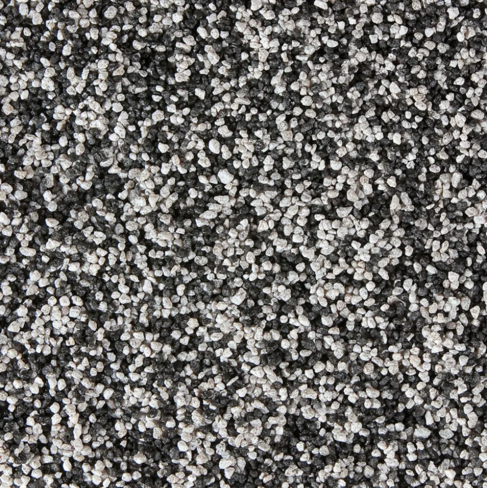FLAMINGO - Gravier gruzo fin noir blanc 1kg pour aquarium