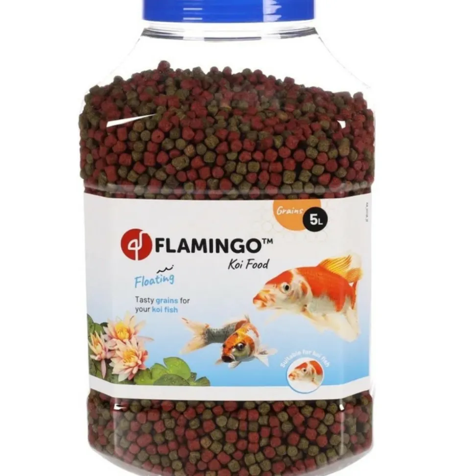 FLAMINGO - Nourriture pour koï, 5 litres, poisson de bassin
