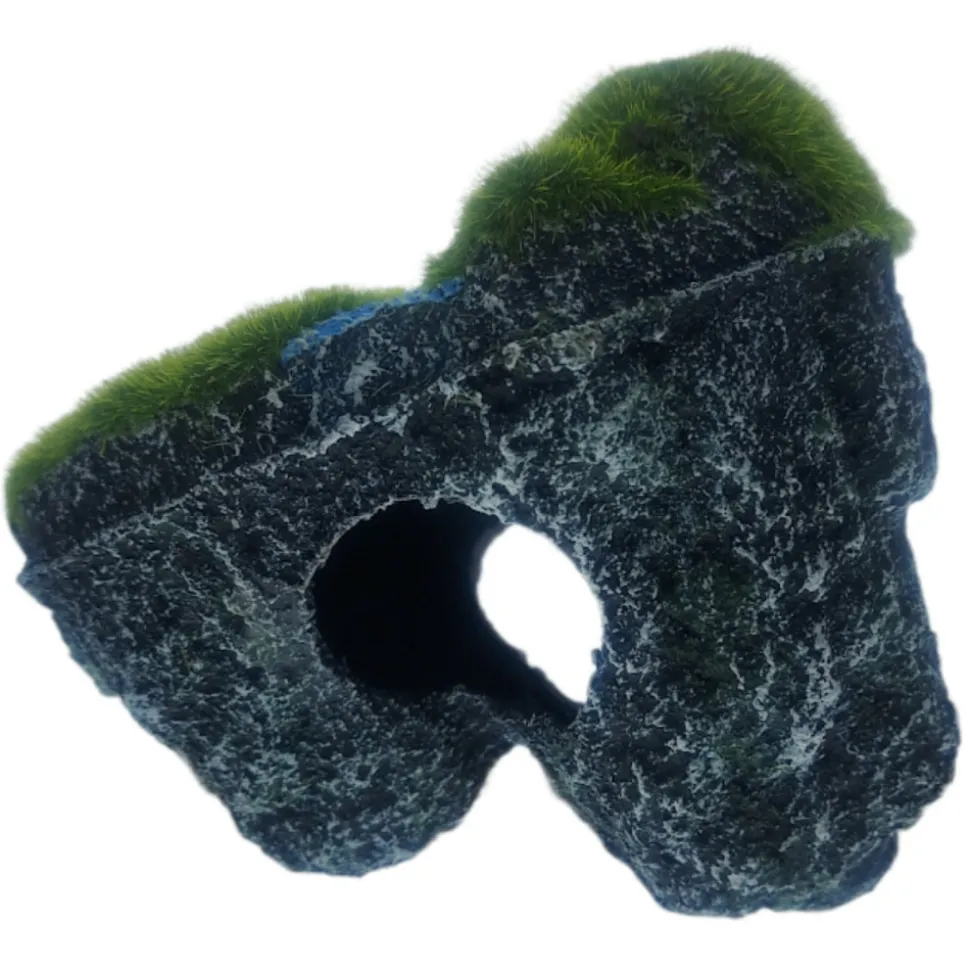 FLAMINGO - Rocher flottant s, taille 12 x 8,5 x 13 cm, décoration aquarium