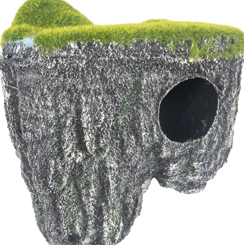 FLAMINGO - Rocher flottant m, 17,5 x 11 x 18 cm, décoration aquarium.