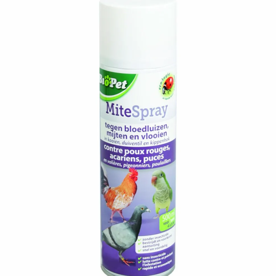 FLAMINGO - Spray contre poux rouges, puces, anti- acarien 500 ml