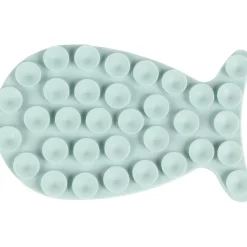 FLAMINGO - Tapis à lécher martha poisson vert en silicone pour chat