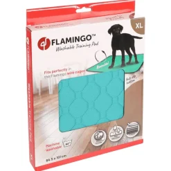 FLAMINGO - Tapis de dressage antidérapant lavable patsy xl vert