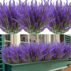 Fleurs de lavande artificielles - lilas