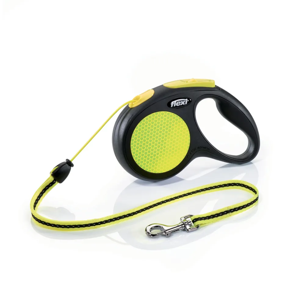 FLEXI - Laisse New Neon avec Cordon de 5m pour Chien M