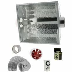 FLORASTAR - Pack réflecteur vitré + extracteur diamètre 150mm