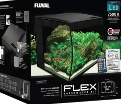 FLUVAL - Aquarium flex noir 34l