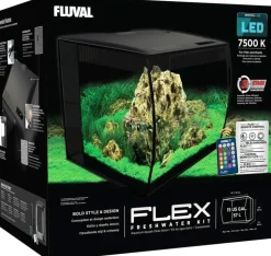 FLUVAL - Aquarium flex noir 57l