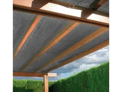 FRANCE GREEN - Brise vue toile tissée anthracite - 1m50 x 25m