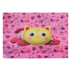 FUN HOUSE - Mobilier de jardin - fun house - salon de jardin gabby et la maison magique table 46 x 46 cm 2 chaises pliantes parasol 125 x 10