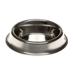 Gamelle en acier inoxydable relevé antidérapant chiens chats ferplast supernova