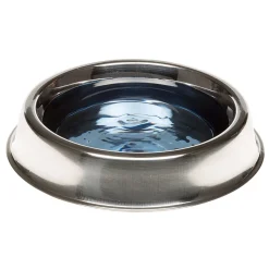 Gamelle en acier inoxydable relevé antidérapant chiens chats ferplast supernova