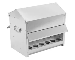 GAUN - Mangeoire d'extérieur 18 kg poules • mangeoire volailles