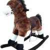 GERARDO鈥橲 TOYS - Cheval à bascule marron