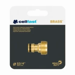 GÉNÉRIQUE - Nez de robinet laiton mâle brass g3/4" 26,5mm