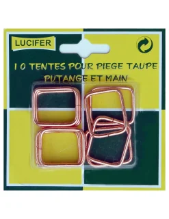 GÉNÉRIQUE - Tente pour piège à taupe putange carte de 10 - masy