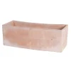 GOICOECHEA - Jardinière en terre cuite 60x24x24cm