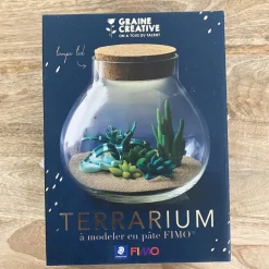 GRAINE CRÉATIVE - Coffret pâte polymère - terrarium