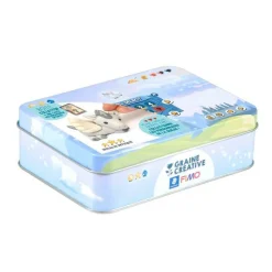 GRAINE CRÉATIVE - Coffret pâte polymère - boîte en métal collector - pegase