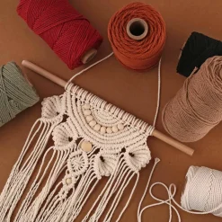 GRAINE CRÉATIVE - Coton cablé recyclé noir 100 m x 2 mm