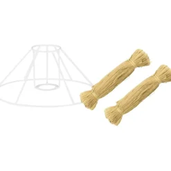 GRAINE CRÉATIVE - Customiser son abat-jour en raphia - coffret diy