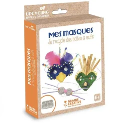 GRAINE CRÉATIVE - Je transforme ma boîte d'oeufs - coffret diy