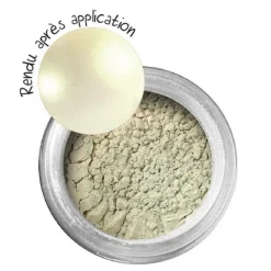 GRAINE CRÉATIVE - Poudre effet métallique pour pâte polymère - jade