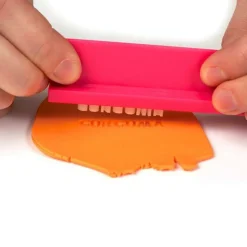 GRAINE CRÉATIVE - Réglette tampon alphabet pour pâte polymère