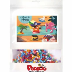 GRAINE CREATIVE - Kit perlou pirate 1000 perles
