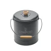 GUILLOUARD - Guillouard seau à compost rond 4.5l gris - 040605