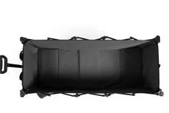 GUTENT - Chariot extensible pliable 100kg, roues tout-terrain, 300l, vert armée