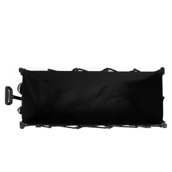 GUTENT - Chariot extensible pliable 100kg, roues tout-terrain, 300l, noir