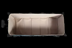 GUTENT - Chariot extensible pliable 100kg, roues tout-terrain, 300l, bleu