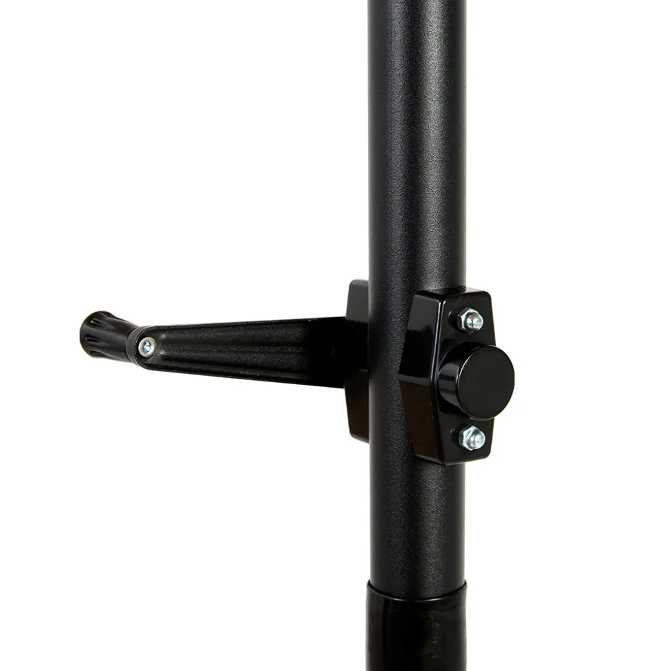 GUTENT - Parasol à manivelle,grand parapluie double face pour l'extérieur,kaki