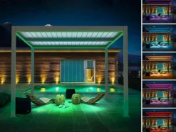 HABITAT ET JARDIN - Pergola bioclimatique 