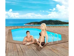 HABITAT ET JARDIN - Piscine bois 