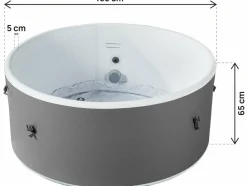 HABITAT ET JARDIN - Spa semi rigide 