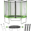 HABITAT ET JARDIN - Trampoline " yoopi " - ø 2.44 m - vert