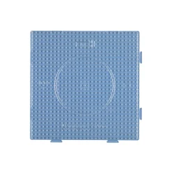 HAMA - Plaque carré assemblage perles plastique midi transparente
