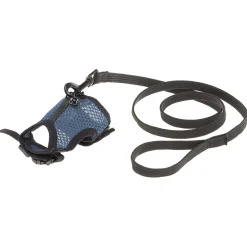 Harnais jogging ferplast petits rongeurs filet nylon agrafe à déclic et avec velcro