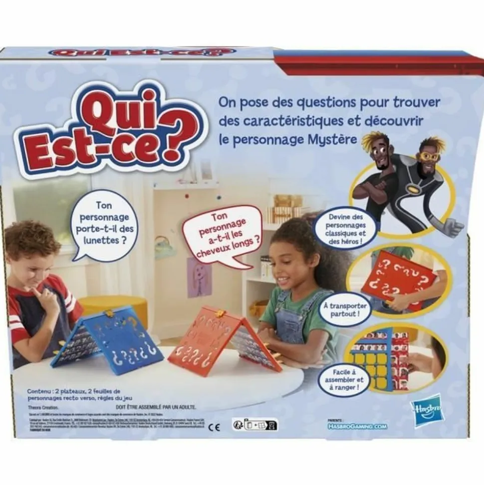 HASBRO GAMING - Qui est-ce ? Classique, jeu de plateau pour enfants