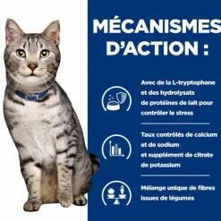 HILL'S - Croquettes chat adult prescription diets c/d urinary stress + metabolic - hill's 3 kg