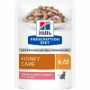 HILL'S - Patee chat adult prescription diets k/d kidney care saumon (sachet) - hill's 12*85 g