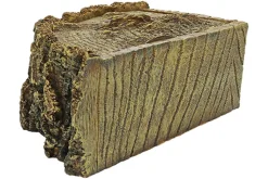 HOBBY - Grotte d'angle - corner cave bark - grotte pour reptiles (lézards, serpents, tortues), amphibiens et invertébrés