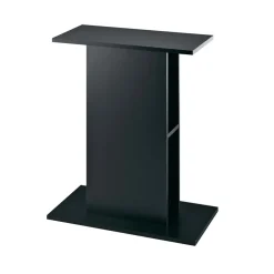 Hydor meuble pour aquariums stand 60, en bois, dessus résistant à l'eau, noir