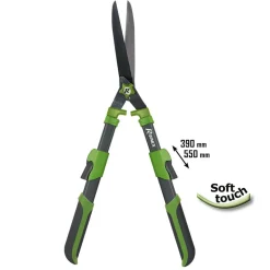 IBM - Tabouret de jardin, agenouilloir avec rangement, cisaille à haies ribiland prcht64 - 64 cm manches télescopiques