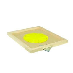 ICKO APICULTURE - Couvre cadres chasse abeilles Dadant 10 / 8 sorties et trappe