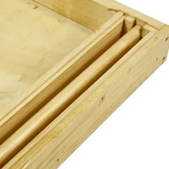 ICKO APICULTURE - Nourrisseur 10 cadres en bois paraffiné