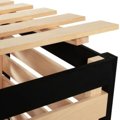 IDMARKET - Bac de compostage en bois 360l