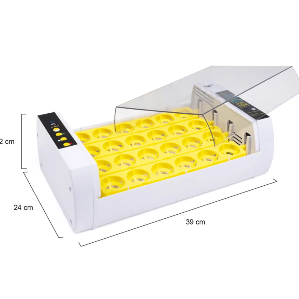 IDMARKET - Couveuse automatique 24 oeufs incubateur autonome intelligent